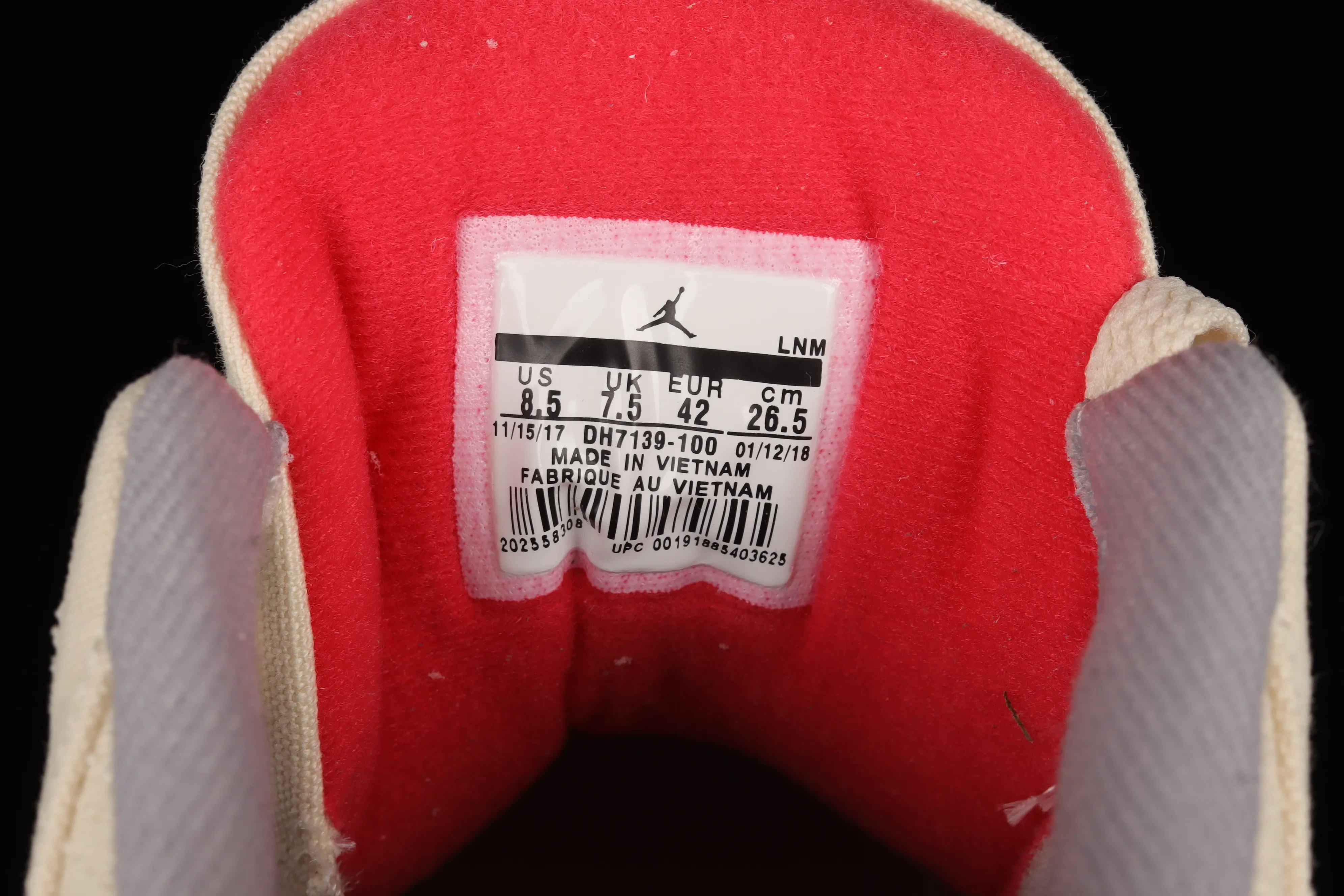 All categories Air Jordan Jordan series basketball shoes Air Jordan 3 cost-effective version Air Jordan 3 "Muslin" AJ3 Joe 3 cement gray canvas basketball shoes DH7139-100